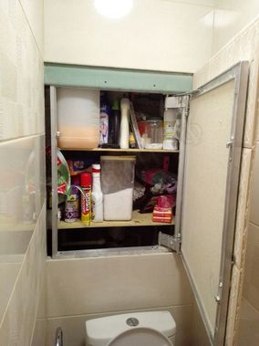 Люк под плитку Нажимной Секрет-Лайт 2 створки 1000*350 Люк под плитку Нажимной Секрет-Лайт 2 створки 1000*350