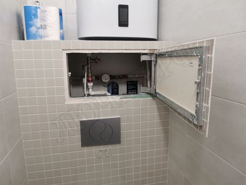 Люк под плитку Нажимной Секрет-Лайт 350*700 Люк под плитку Нажимной Секрет-Лайт 350*700