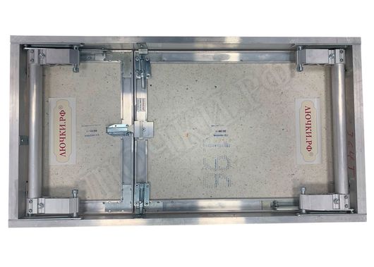 Люк под плитку Нажимной Секрет-Лайт 2 створки 1000*350 Люк под плитку Нажимной Секрет-Лайт 2 створки 1000*350