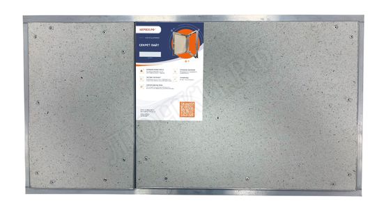 Люк под плитку Нажимной Секрет-Лайт 2 створки 1000*350 Люк под плитку Нажимной Секрет-Лайт 2 створки 1000*350