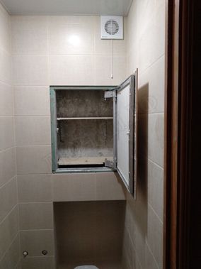 Люк под плитку Нажимной Секрет-Лайт 2 створки 1000*350 Люк под плитку Нажимной Секрет-Лайт 2 створки 1000*350