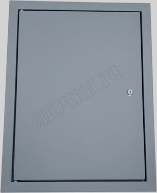 Люк сантехнический Элит усиленный 1 мм с замком 200*2000, RAL 9003 муар Люк сантехнический Элит усиленный 1 мм с замком 200*2000, RAL 9003 муар