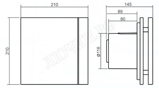 Вентилятор SILENT-200 CRZ DESIGN-3C Вентилятор SILENT-200 CRZ DESIGN-3C